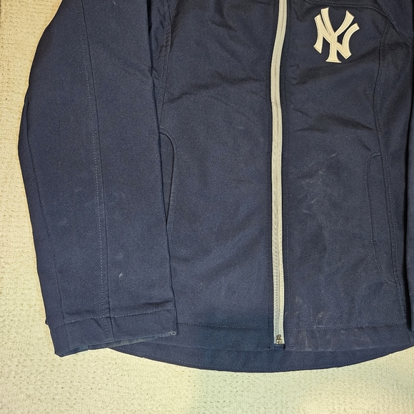 New York Yankees MLB SMALL Jacket Woman's Jacket Soft Shell Genuine - Picture 13 of 14